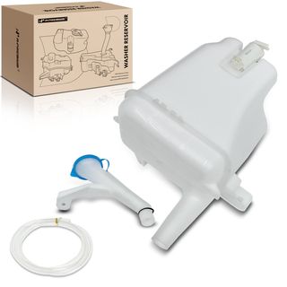 Windshield Washer Reservoir with Cap & Pump for Nissan Versa 2012-2019 Sedan