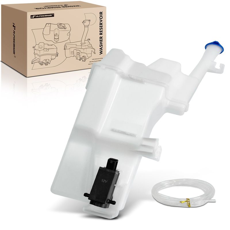 Windshield Washer Reservoir with Cap & Pump for 2014 Kia Rio