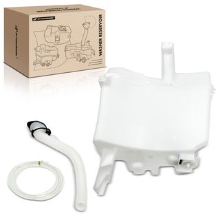 Windshield Washer Reservoir with Cap & Pump for Nissan Versa 2007-2011