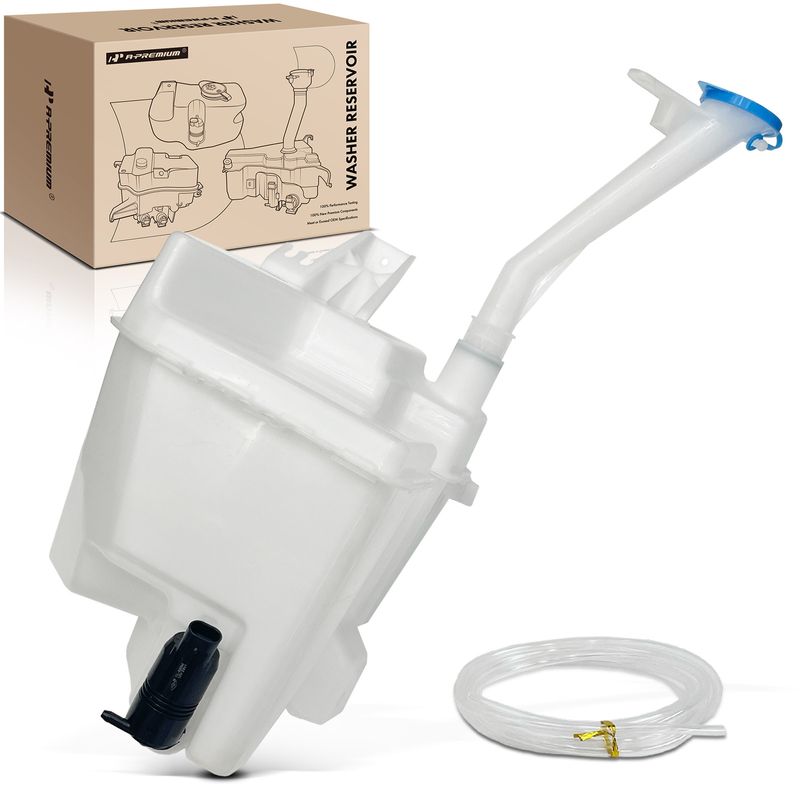 Windshield Washer Reservoir with Cap & Pump for 2013 Nissan Sentra